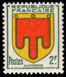 Armoiries des provinces françaises (Quatrième série) - Armoiries d'Auvergne