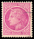 Cérès de Mazelin 1F50 lilas