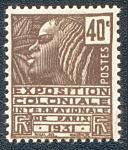 Exposition coloniale internationale de Paris 1931 - Femme Fachi 40c