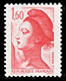 La République, type Liberté - 1F60 rouge