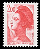 République, type Liberté - 2F rouge