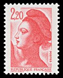 La République, type Liberté - 2F20 rouge