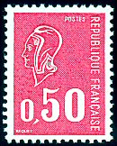 Marianne de Béquet 0F50 rouge