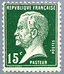 Pasteur, 15c vert