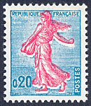 Semeuse lignée, 0F20 d'après Louis-Oscar Roty