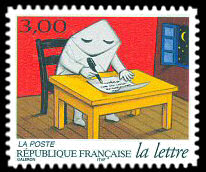 Le voyage d'une lettre - 1. Rédaction de la lettre