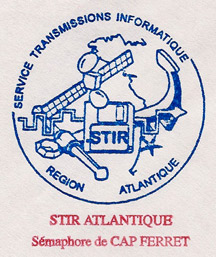 Ferretdavant - Flamme postale du STIR Atlantique de Lège-Cap Ferret